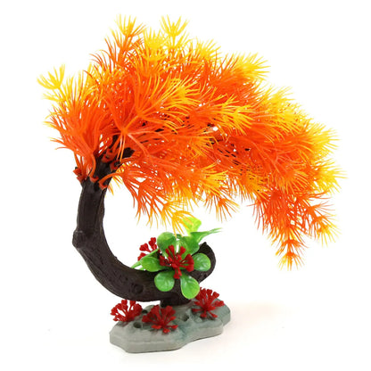 UXCELL Artificial Plants Grass Aquarium Plastic Water Weeds Ornament Fish Tank Flower Plants Tree Decoration Accessories