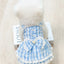 Princess Lattice Dog Fancy Dress Lace Bow Tie Vest Skirt Clothing for Cats Pearl Female Puppy Overalls Lovely Pet Dog Clothes