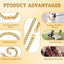 Chew Proof Stainless Steel 19MM Gold Dog Chain Collar with Solid Buckle Pet Chains Collars for Large Dog