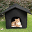 Winter Warm Waterproof Outdoor Pet House Cat Nest Thickened Cat Nest Tent Portable Travel Nest For Kitten Puppy Pets Supplies