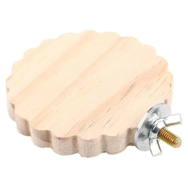 Bird Perches for Cage Natural Wooden Platform Stand for Parrot Bird Perch Stand Toy Stand Playground Budgie Toys Parakeet Cage