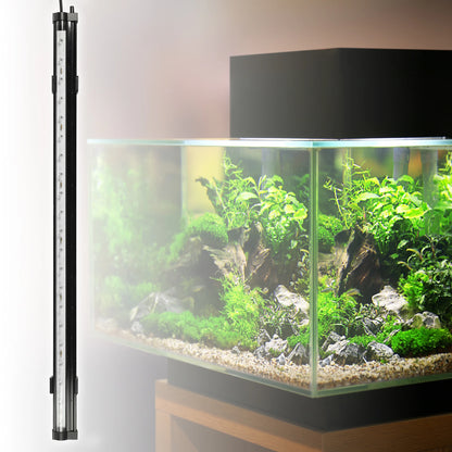 UXCELL 76.5-116CM Aquarium LED Light Full Spectrum Fish Tank 27-36 Light Beads Decor Colorful Lighting Lamp Plant Grow Tools