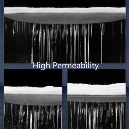 High Quality Cashmere Biochemical Aquarium Cotton Sponge Fish Tank Filtration Foam Spongs Aquarium Water Filter Cotton Pad Mat