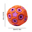 Pet Sound Toys Dog Toy Ball Rubber Hollowed Star Shape Squeaky Balls for Dogs Portable Bite Resistant Training Playing Supplies