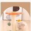 HOOPET Cat Climbing Frame Small Sisal Teasing Pet Toys Scratching Board Claw Grinding Cat Toys Carousel Type Cat Climbing Frame