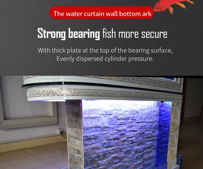aquariums & accessories Best Selling Customizable Ultra Clear Glass Aquarium Live Fish For Fish Tank