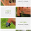 IGH Dog House Outdoor Rainproof Dog Villa Wooden Kennel Small to Medium Kennel Stainless Steel Fence Cat Cage Outdoor Dog