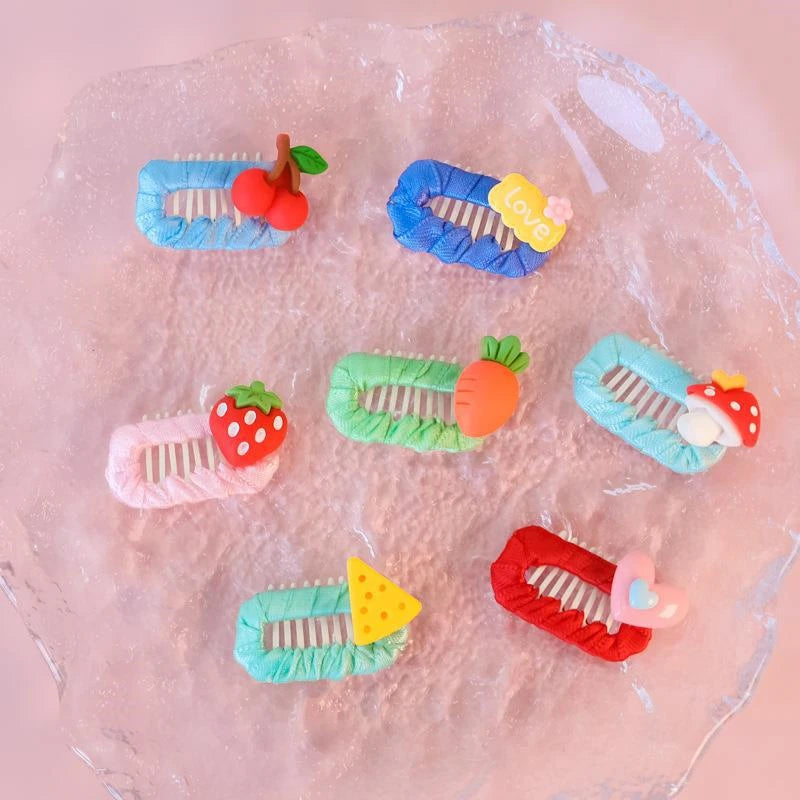 New Designer Hair Pins for Cats Candy Color Princess Party Dog Hair Accessories Papillon BB Puppy Hairpin Pet Dog Supplies