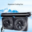 1pcs Aquarium Fish Tank Cooling Fan System Chiller Control Reduce Water Temperature 1/2/3/4 Fan Set Cooler Aquarium cooling fans