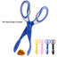 Pooper Scooper for Dog Tongs Clamp Long Handle Poop Scooper for Dog Pet Cat Cleaning Poop Pick Up Clip Collector Shovel Tools
