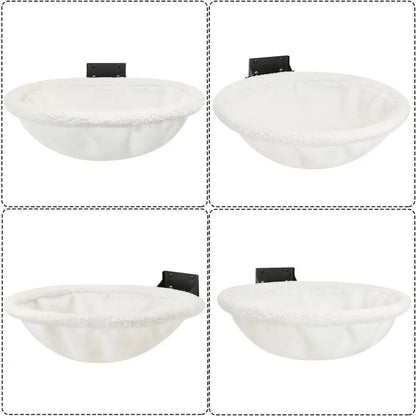 Cat Wall Shelves Furniture Stable Cat Wall Perch Bed Foldable Soft Breathable Pet Cat Hammock for Sleep Overlook Sunbathing