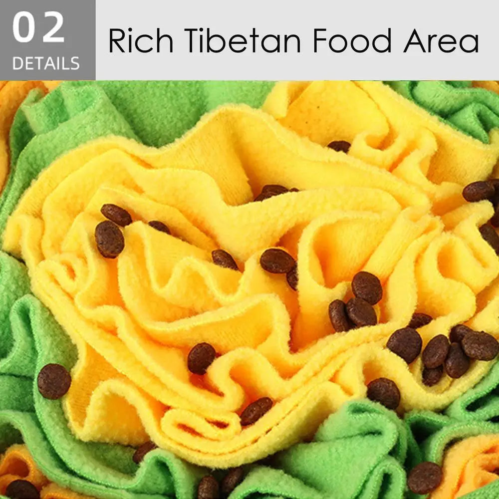 Multi-Functional Sniff Mat for Dog Dog Feeding Mat Dog Activity Sniffing Mat Dog Treat Blanket Boredom Buster for Dogs Dispenser
