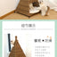 Cat litter tent creative rattan summer kennel cool breathable pet litter four seasons cat litter Internet celebrity cat villa