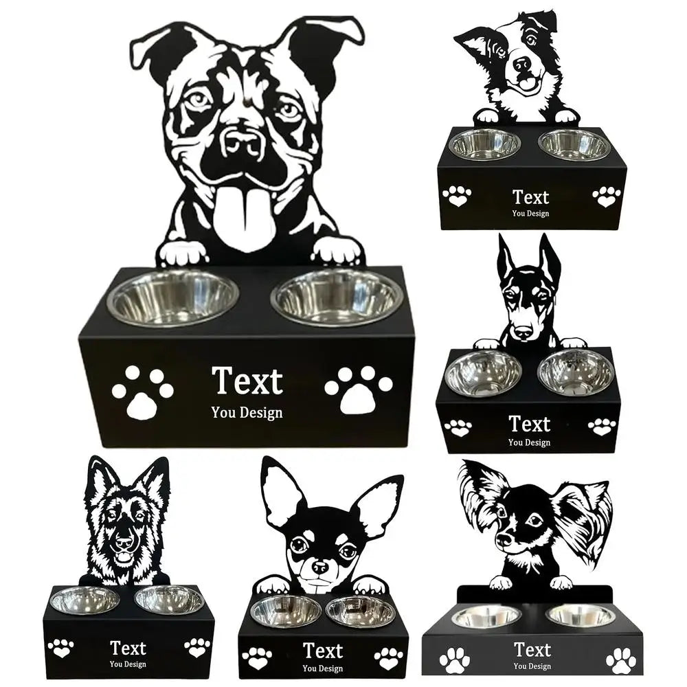 Pet Dog Bowls Novelty Detachable Feeding Bowl Holder Funny Portable Dog Bowls Creative Pet Feeding Bowl for Feeding Dogs Puppies