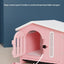 Dog Kennel Indoor and Outdoor Ventilation and Breathable Easy To Install Easy To Clean Thickened Not Deformed Luxury Pet Villa