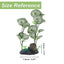 UXCELL Aquarium Plastic Plants Aquarium Artificial Grass Fish Tank Decorative Plants Fish Pet Supplies Ornaments Accessories