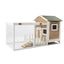 in stock FCS Cheap Outdoor Wooden small animal cage pet rabbit hutch bunny House