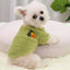 Pet dog Clothes Breathable Autumn and Winter Dog Clothes Durable Soft Dog Cute Print Puppy Clothes dog clothes for small dogs