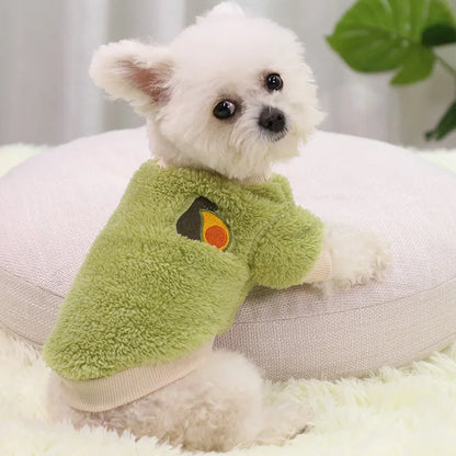 Pet dog Clothes Breathable Autumn and Winter Dog Clothes Durable Soft Dog Cute Print Puppy Clothes dog clothes for small dogs