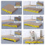 Cat Toys Pet Cat Scratching Board Corrugated Cardboard Pad Grinding Nails Interactive Protecting Furniture Cats Scratcher Toy