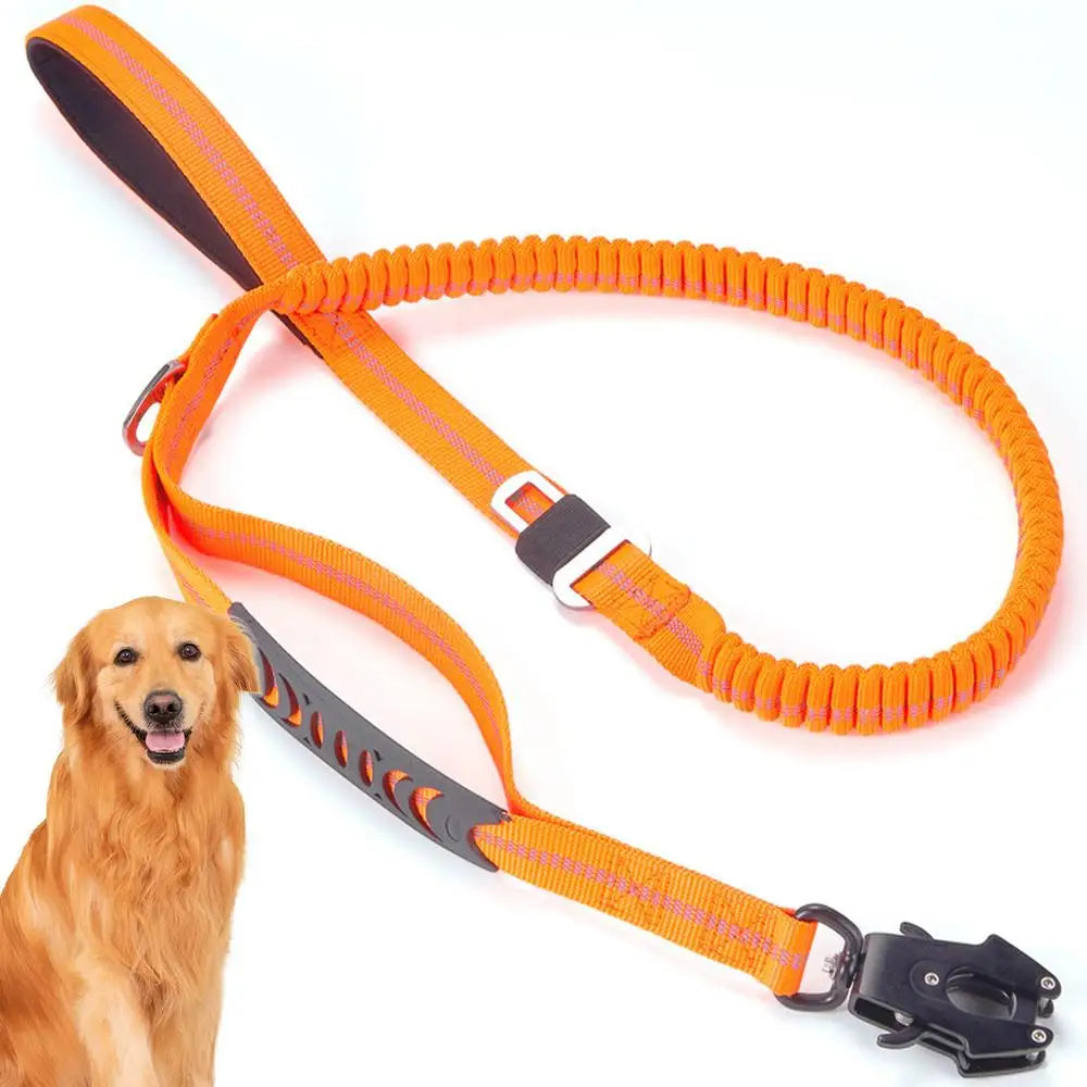 Dog Leashes For Medium Dogs 4.5 Feet Long Dog Leashes For Puppy Shock-Absorbing House For Puppy Training Reflective Bungee Dog