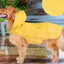 Pet Dog Rainwear Raincoat Dogs Pet Hooded Waterproof Jacket Clothes Rain Poncho  Pet Clothes Jumpsuit Water Resistant Clothes