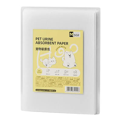 50 Sheets Dog Pee Pads Super Absorbent Dog Training Pads Potty Pads Pet Urine Pad Non-woven Puppy Training Pads For Cat Dogs