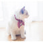 Japanese Fashion Pet Dog Accessories Bunny Ears Adjustable Neck Wear Handmade York Dog Necklaces Fancy All Season Collar for Cat