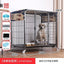 Dog Cage Large Dog Small to Medium Dog Golden Retriever Labrador Corgi Side Ranch with Toilet Separation Indoor Household Nest