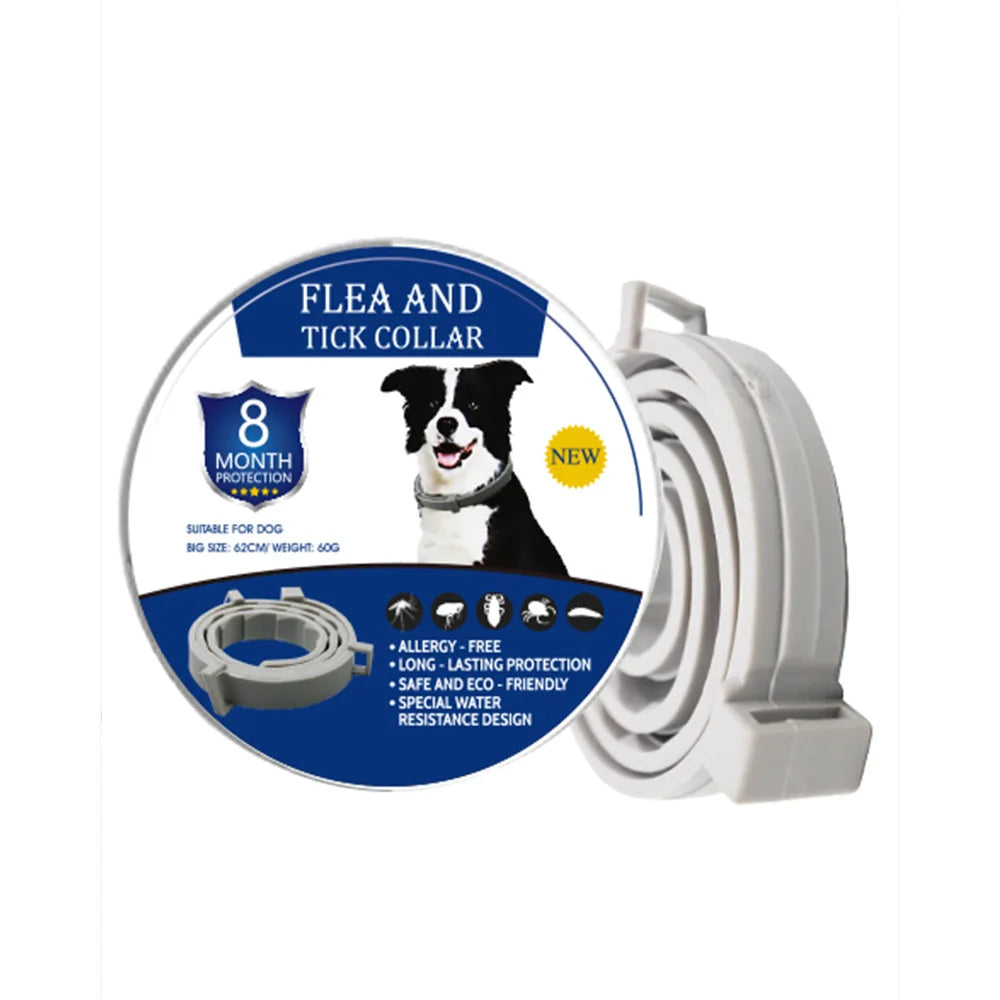 Repellent Collar Dog Flea Prevention Cat Anti Ticks Parasite Collar for Small Large Dogs Anti Flea and Ticks Collar Pet Supplies