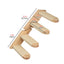 Wall Mounted Cat Shelves Wood Cat Lookout Climbing Shelf Kitten Wall Climbing Tree Furniture Four Step Stair Indoor Cat Hammock