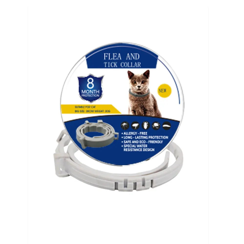 Repellent Collar Dog Flea Prevention Cat Anti Ticks Parasite Collar for Small Large Dogs Anti Flea and Ticks Collar Pet Supplies