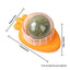 Catnip Wall Spin Ball Catnip Ball Toy Edible Cat Catnip Toys Promotes Digestion Enhances Appetite Wall Cat Lick Ball for Cat