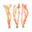 UXCELL 3/4/5/6/8/9 Pcs Artificial Aquarium Plants Grass Water Weeds Ornament Fish Tank Plant Flower Grass Decor Accessories