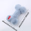 Cute love bone plush vocal dog toys containing bb called grinding teeth bite resistant interactive play pet supplies