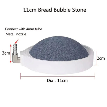 50/75/80/100mm Fish Tank Aquarium Nano Air Stone Oxygen Aerator Increasing Air Bubble Pond Pump Hydroponic Oxygen Accessories