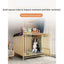 Dog cage Medium and large dog household Dog cage with toilet Square pipe Bold reinforcement Villa indoor Golden Retriever Labrad
