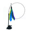 Interactive Cat Toy Handfree Cat Stick Playing Kitten Playing Teaser Wand Toy Suction Cup Bird/Feather Cat Wand Toys Set