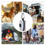 Poop Bag Holders Canvas Dog Poop Bag Holder With Graphic Print Portable Doggie Bag Holder Animal Waste Collection Pouch
