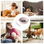 Heated Pet Water Bowl Outdoor Pet Heated Waterer 15W Thermostatic Control Ceramic Travel-Friendly Anti-slip Heated Pet Bowl