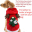 Christmas Pet Clothes Dog Cat Hoodies Autumn Winter Warm Coat for Small Medium Dogs Jacket Sweater Puppy French Bulldog Clothing