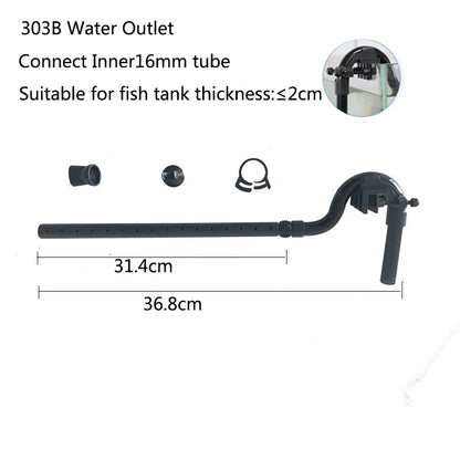 Aquarium Fish Tank Filter Rain Spray Bar Unit Outflow Pipe Inlet Outlet Tube Kit Fish Tank External Canister Filter Accessories