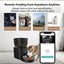 Automatic Cat Feeder With 1080p Camera Video Cat Food Dispenser Pet Smart Voice Recorder Remote Control Auto Feeder For Cat Dog