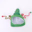 Warm Fleece Cartoon Pet Hat for Cat Christmas Keep Warm York Dog French Bulldog Head Wear Snowman Deer Winter Pet Accessories