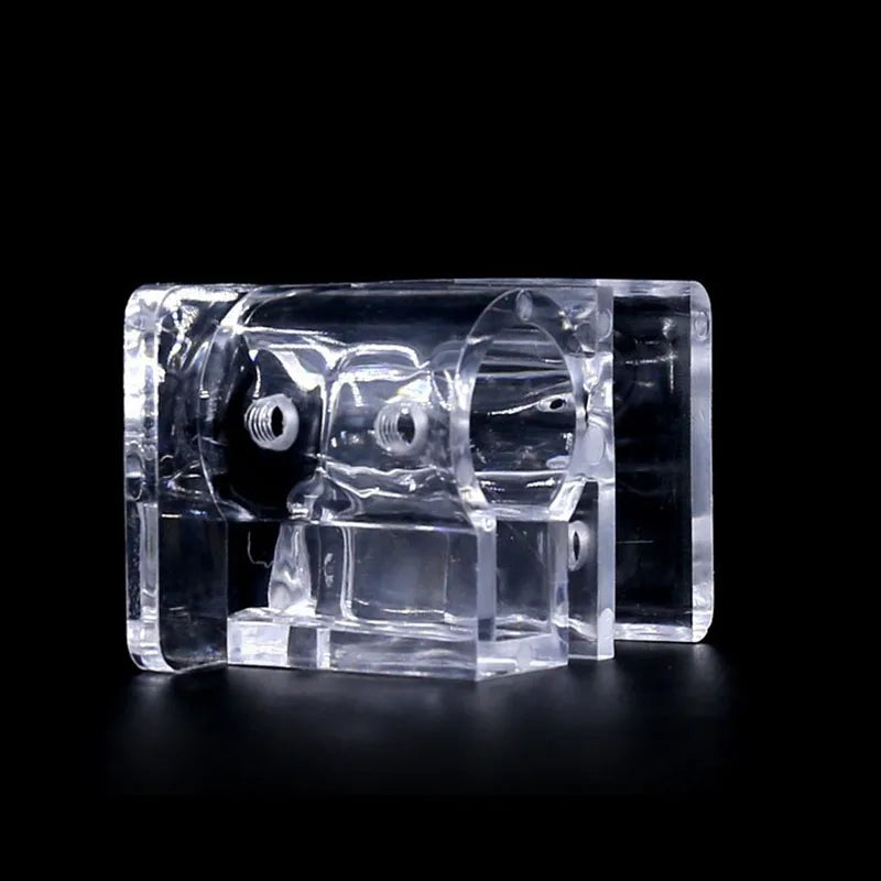 Acrylic Aquarium Reef Tank Tube Holder Water Pipe Hose Mount Bracket for 20mm Pipe Water Tubes Fixed Clip Fish Tank Hose Clamp