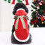 Christmas Dog Clothes Hoodie Pet Dog Sweater Flannel Antlers Scarf Winter Warm Small Dog Outfit Cat Hooded Clothing Costume Coat