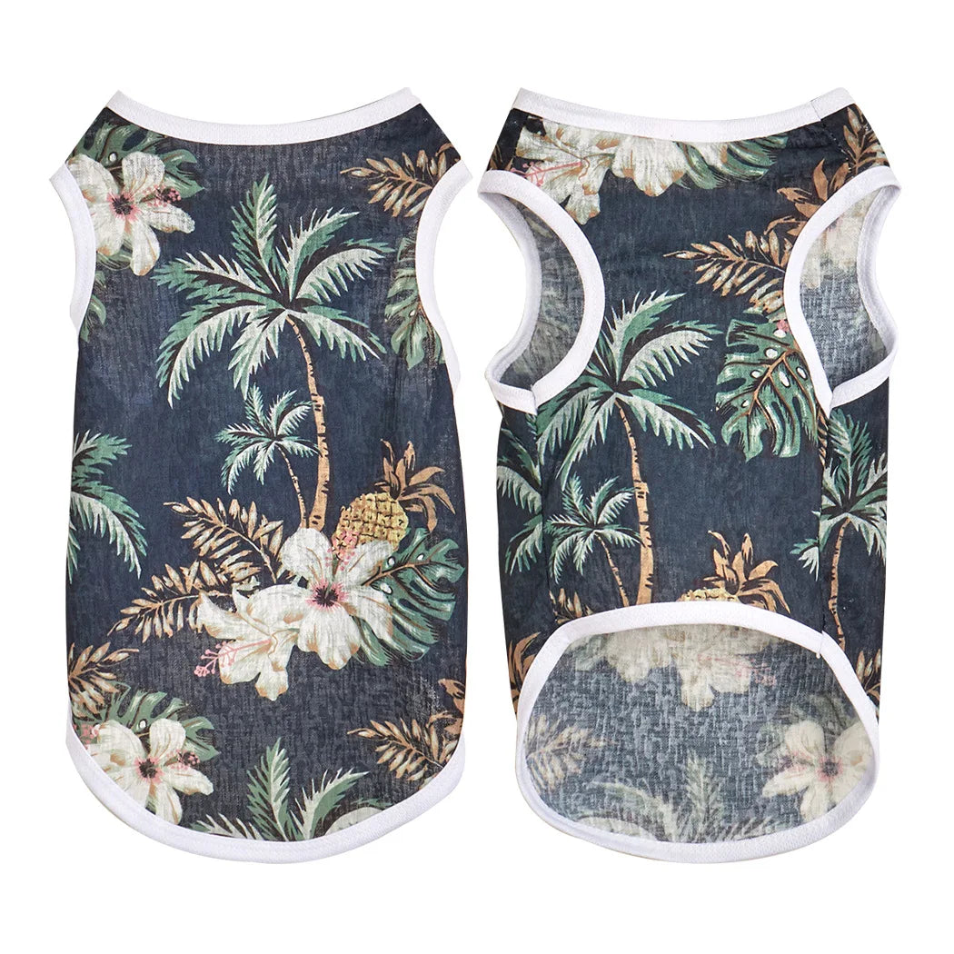 Pet Dog Clothes Clothing for Cats Summer Sphynx Cat Clothes Chihuahua Puppy Vest French Bulldog Apparel Simple Kitten Tshirt