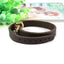 Soft Real Leather Puppy Collar Genuine Leather Dog Collar for Small Dogs and Cats Adjustable Pet Collar for Doggy Terrier Yorkie