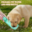 Dog Water Bottle Pet Travel Drinking Bottle 5 in 1 Outdoor Pet Accessories with Dog Drinking Bottle Food Storage Container