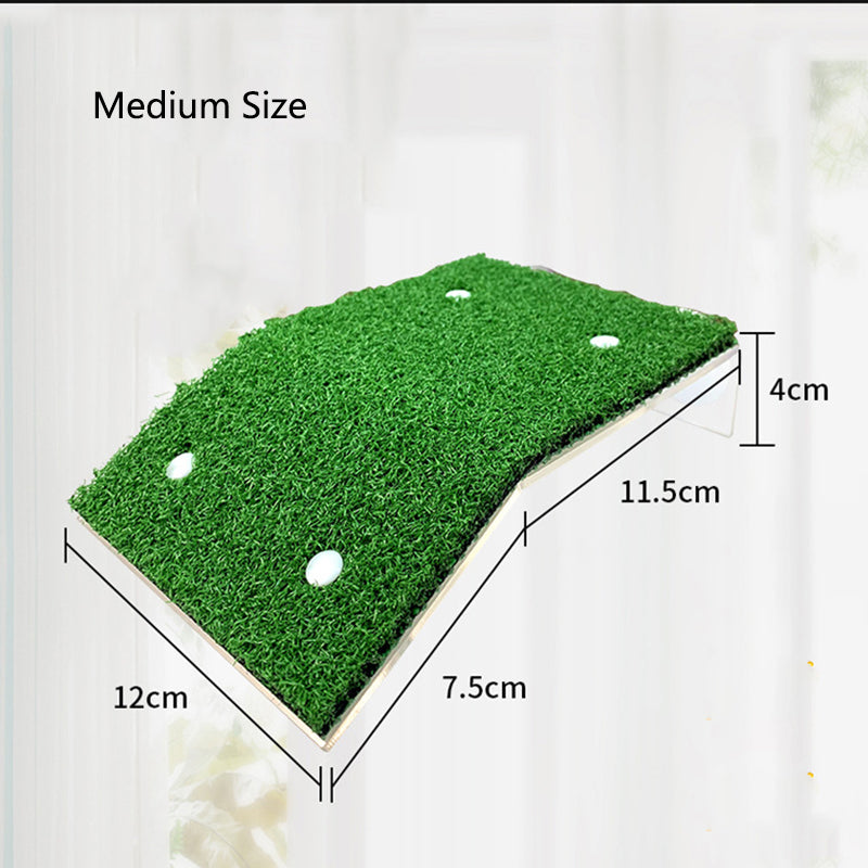 Simulated Lawn Aquarium Decoration Turtle Basking Platform Turtle Ladder Climbing Fish Tank Habitat Small Reptile Float Island
